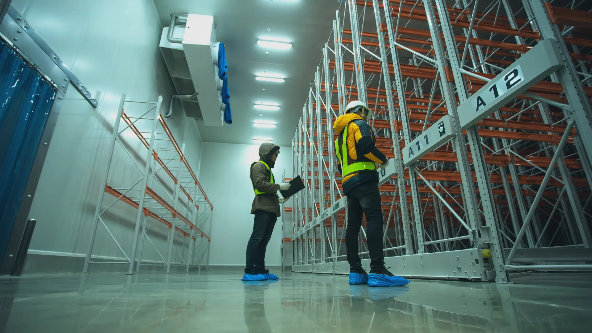 Commercial cold room refrigeration